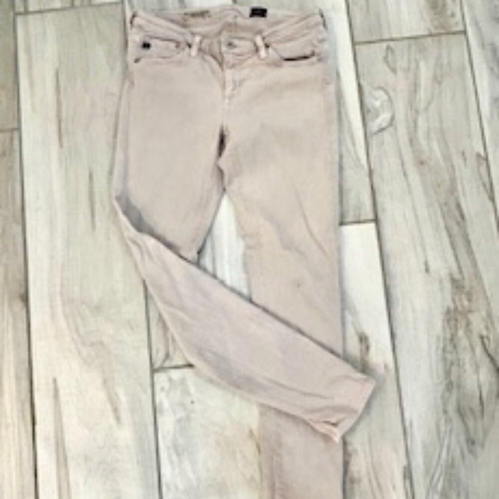 AG Blush Skinny Jeans